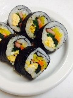 韓国風のり巻き♡キンパ-レシピのメイン写真