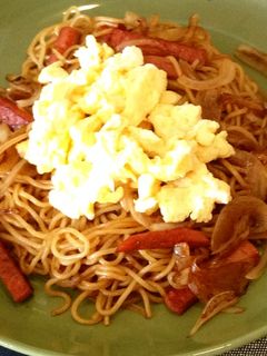 沖縄♡ ポークたまご焼きそば-レシピのメイン写真