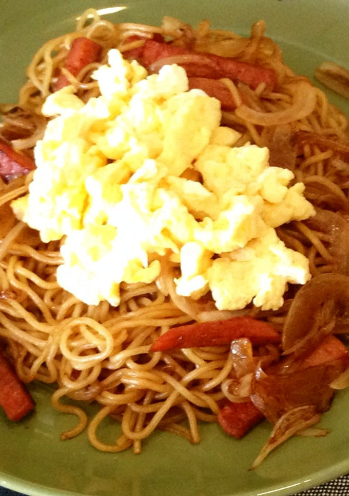 沖縄♡ ポークたまご焼きそば-レシピのメイン写真