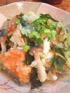 さっぱりジューシー♪揚げ鮭のみぞれ煮-レシピのメイン写真