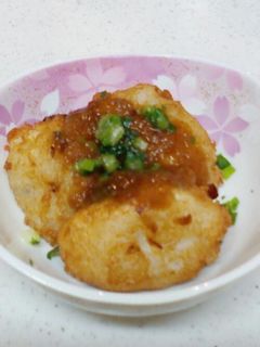 レンコンとはんぺんのふわふわ揚げ-レシピのメイン写真