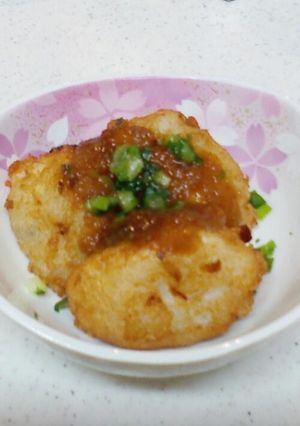 レンコンとはんぺんのふわふわ揚げ-レシピのメイン写真