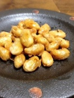 簡単!香ばしい!揚げ蒸し大豆♪-レシピのメイン写真