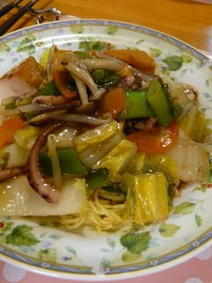 薩摩揚げのあんかけ焼きそば-レシピのメイン写真