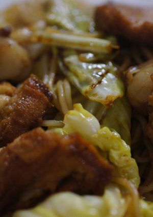 仙台油麩と帆立のソース焼そば-レシピのメイン写真