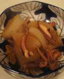 寒い冬に☆大根と烏賊げその煮物