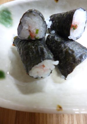 細巻き(梅・青しそ)-レシピのメイン写真