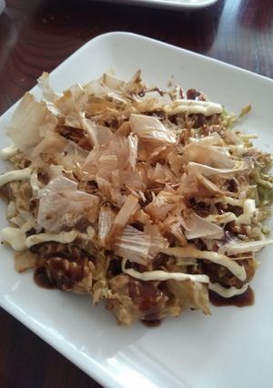そばも一緒に!簡単お好み焼き-レシピのメイン写真