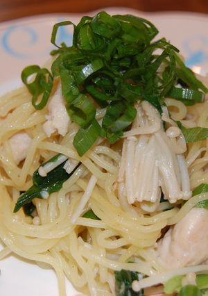 千寿ねぎと鶏ささみの塩焼きそば-レシピのメイン写真