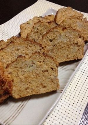 ココナッツ＆バナナパウンドケーキ♪-レシピのメイン写真