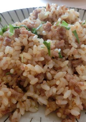 味噌そぼろチャーハン-レシピのメイン写真