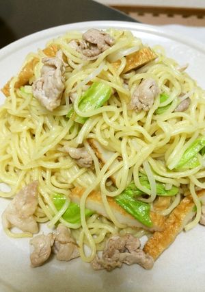 じゃこ天塩焼きそば-レシピのメイン写真