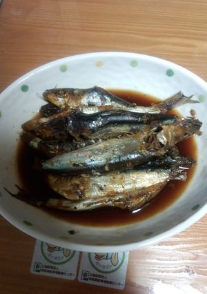 圧力鍋でイワシの丸ごと煮 -レシピのメイン写真