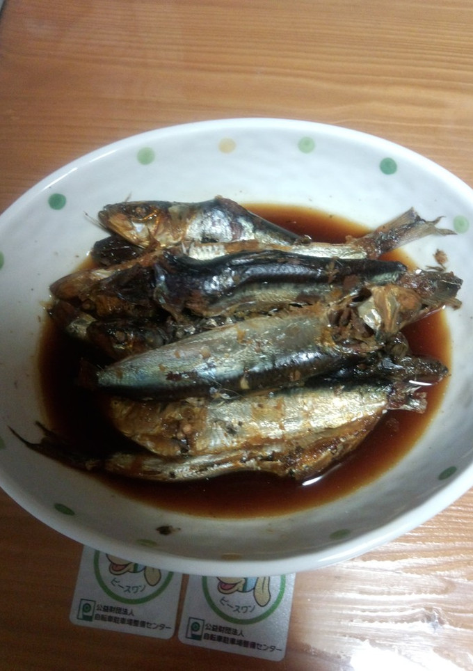圧力鍋でイワシの丸ごと煮　-レシピのメイン写真