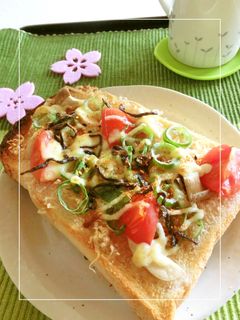 トマト×エリンギの胡麻風味和トースト-レシピのメイン写真