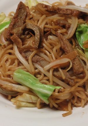 じゃこ天ソース焼きそば-レシピのメイン写真