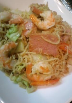 スパムチャンプル塩焼きそば 沖縄風-レシピのメイン写真