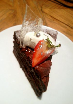 ダークチェリーのガトーショコラ-レシピのメイン写真