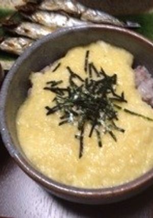 簡単☆出汁入りとろろご飯-レシピのメイン写真