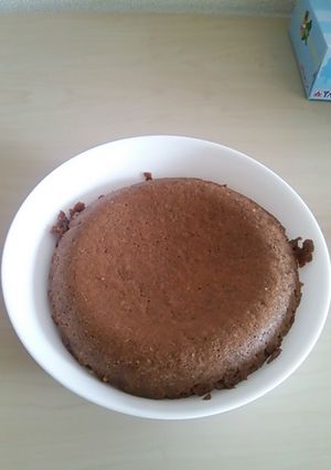 炊飯器でチョコ豆腐ケーキ-レシピのメイン写真