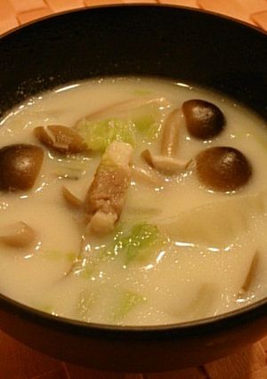 ◆簡単&美味♡白菜ときのこの豆乳スープ◆-レシピのメイン写真