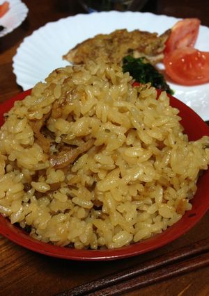 ふじっこで簡単炊き込みご飯♫-レシピのメイン写真