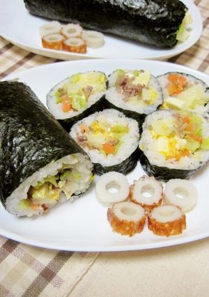 ソチ五輪！恵方巻き-レシピのメイン写真
