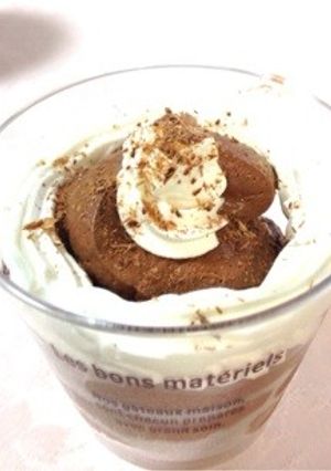 バレンタイン☆大人のふわふわチョコムース-レシピのメイン写真