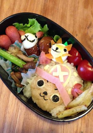 ワンピース♪チョッパー★キャラ弁-レシピのメイン写真