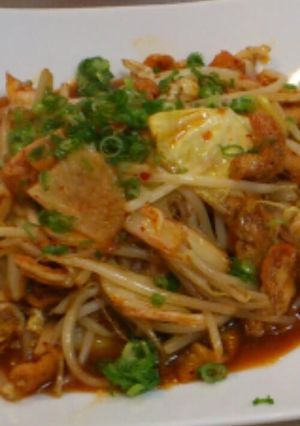 節約！油揚げで豚キムチ☆-レシピのメイン写真