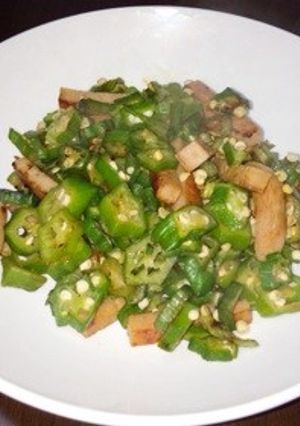 冷凍野菜deオクラ炒め-レシピのメイン写真