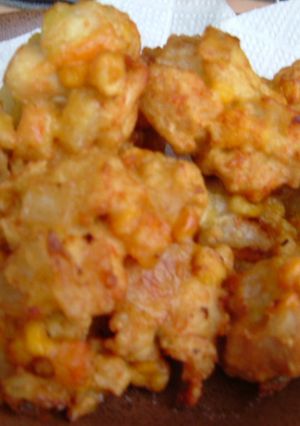 鶏むね肉のかき揚げ☆カレー風味で-レシピのメイン写真