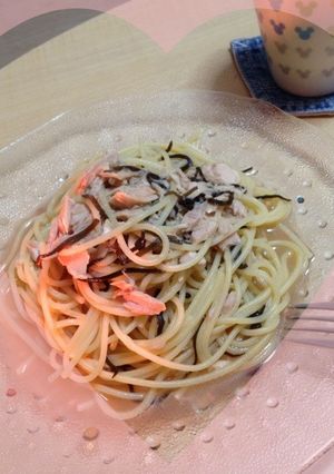 ♡ツナと塩こんぶの和風パスタ♡-レシピのメイン写真