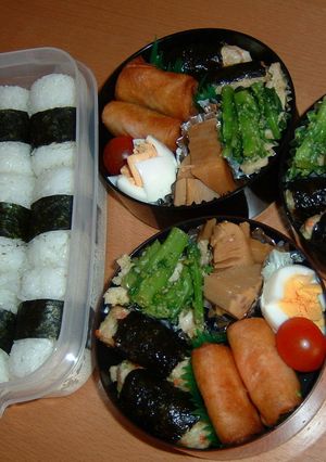 お花見弁当♪-レシピのメイン写真