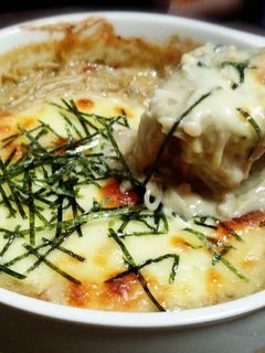 リメイク♪海苔の佃煮で和風えのきグラタン-レシピのメイン写真