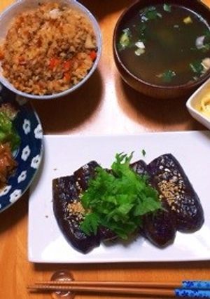 茄子の田楽-レシピのメイン写真