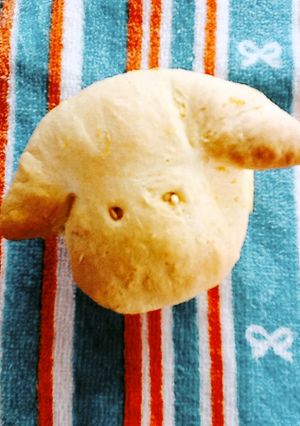 ノンオイル＆エッグでヘルシーな野菜パン-レシピのメイン写真