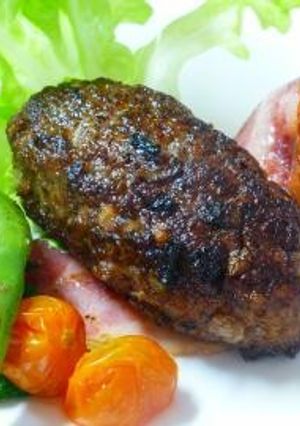 イカの軟骨入りハンバーグ！-レシピのメイン写真
