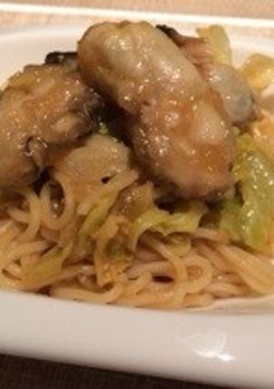 岡山の魅力を、封じ込め♡蒜山牡蠣焼きそば-レシピのメイン写真