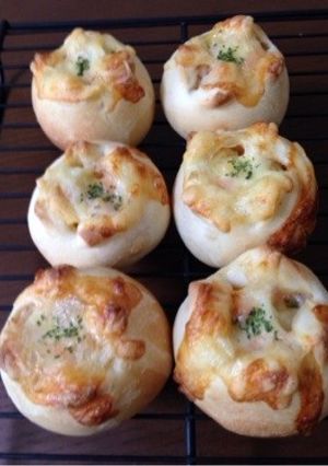 明太マヨポテトぱん-レシピのメイン写真