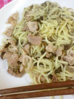 生海苔で焼きそば-レシピのメイン写真