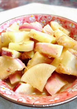 甘酒活用☆大根の浅漬け鰹味噌風味-レシピのメイン写真