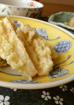免疫力UPに*蓮根の天ぷら-レシピのメイン写真