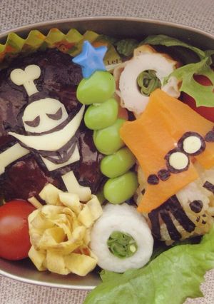 ワンピース♪エース★キャラ弁-レシピのメイン写真