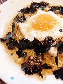 海苔たっぷり★目玉塩焼きそば-レシピのメイン写真