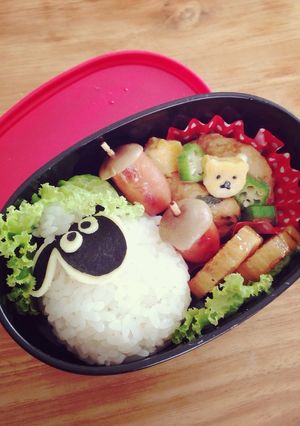 ひつじのショーン★キャラ弁-レシピのメイン写真