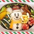 ミッキー雪だるま★キャラ弁