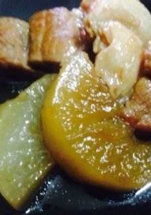 大根と豚バラの煮物(角煮風味)-レシピのメイン写真