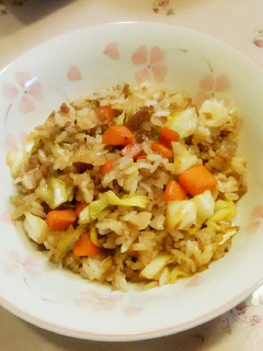 焼き肉のタレを使って野菜たっぷり炒め飯☆-レシピのメイン写真