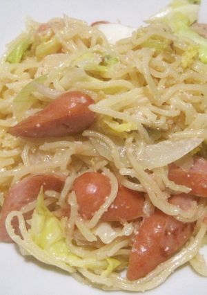 めんたいやきそば-レシピのメイン写真